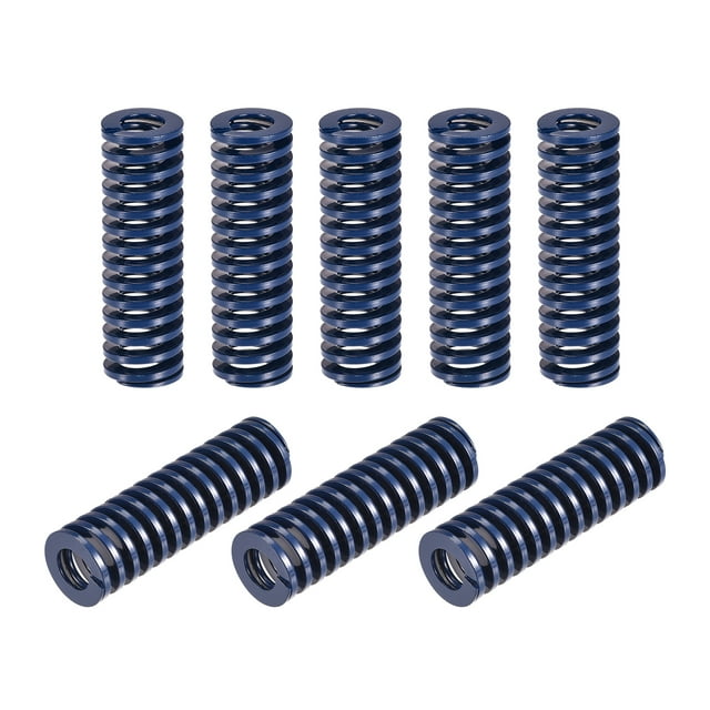 Troquel Resorte, 8uds 20mm OD 60mm Largo Espiral Estampado Ligera Carga Compresión Troquel Resortes para 3D Impresora Eléctrica Pieza, Azul