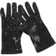 thumbnail image 3 of Guantes de disfraz con lentejuelas brillantes para hombre y mujer, largos hasta la muñeca, para baile, espectáculos, color negro., 3 of 8