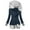 womens winter coats-32-navy, variant on Womens Winter Coats Womens Winter Thicken Puffer Coat Jacket Warm Faux Fur Lined Down Jackets Parka Hooded Windproof Coats with Pockets Light Denim Jacket for Women