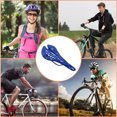 thumbnail image 3 of sweethay Sillín de bicicleta ergonómico transpirable refrigeración asiento hueco cojín delantero ciclismo de montaña accesorios deportivos Ciclismo Blau, 3 of 6