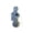 Gray C, variant on Solar Energy Rabbit Shaped Outdoor Lighting Ornament, Exquisite Vivid Animal Modeling, Soft Glow Decorative Light for Garden Lawn Scenic Area and Yard Night View Beautification