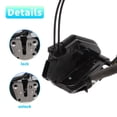 thumbnail image 4 of Front Left Power Door Lock Actuator Motor with Cable for Nissan Versa Note 2014-2017 No.805013WC6A Black, 4 of 7
