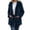 Navy, variant on Enjoytime Fleece Jacket Women Long Sleeve Textured Zip Up Hooded Coat Fall Winter Warm Soft Comfy Casual Mid Length Outerwear