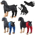 thumbnail image 1 of Dog Elbow Brace Protector Pads Pet Dog Hind Legs Protector Adjustable Dogs Knee Brace Leg Support, 1 of 5