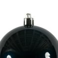 thumbnail image 2 of Vickerman 3" Midnt Blue Candy Ball Ornament, 12 per Bag, 2 of 2