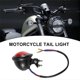 thumbnail image 4 of Red 12V Led Black Cafe Racer Tail Light for Chopper Bobber, 4 of 5