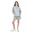 thumbnail image 4 of Conjunto sudadera con shorts Roman Fashion /Juvenil, 5290 (Gris) gris G, 4 of 4