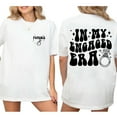 thumbnail image 3 of In My Engaged Era Shirt, Fiance, Custom Future Mrs. Tee, Engagement Gift for Her, Bridal Shower Gift T-Shirt Classic Cotton Collar, 3 of 7