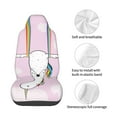 thumbnail image 4 of Fotbe Aerial Yoga for Unicorn Funda para Asiento de Auto con Estampado – Impermeable y Antisudor – Ajuste Universal, Lavable a Máquina, Antideslizante (1 Pieza), 4 of 5