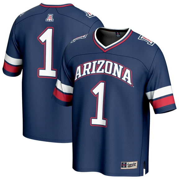 Youth GameDay Greats #1 Navy Arizona Wildcats Collegiate Football Fashion Jersey