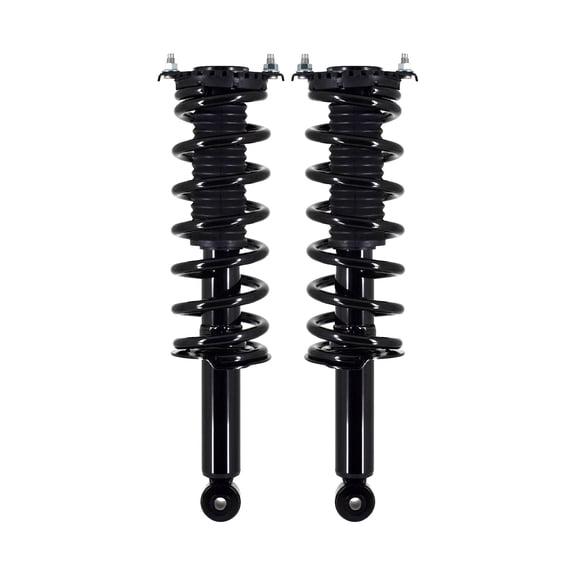 Pair of 2 Rear Left-Right Quick Load Complete Strut with Coil Spring For 2005 to 2009 Subaru Outback