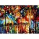 thumbnail image 1 of Kit de pintura de diamantes 5D, cuadro de diamantes redondo sin marco de 30 cm x 40 cm, impresión de alta definición, incluye todos los accesorios necesarios, diseño de farola, 1 of 4