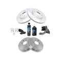thumbnail image 3 of Front and Rear Brake Pad Rotor Shoe Drum Kit - Compatible with 2007 - 2012 Nissan Versa 2008 2009 2010 2011, 3 of 3