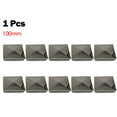 thumbnail image 1 of Capuchon de Poteau en Acier Inoxydable à Acier Galvanisé Pyramide 10 Pcs 100mm, 1 of 9