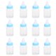 thumbnail image 1 of Botella de ducha para dulces, regalo de ducha, recipientes decorativos transparentes, decoración para fiestas, 12 unidades (azul), 1 of 4