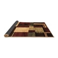 thumbnail image 2 of Ahgly Company Indoor Rectangle Abstract Brown Modern Area Rugs, 2' x 5', 2 of 4