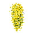 thumbnail image 3 of Plantas colgantes artificiales decoración de guirnaldas de lágrimas de primavera para la tienda de patio para la tienda de patio calmando restaurantes Amarillo, 3 of 8