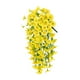 thumbnail image 3 of Plantas colgantes artificiales que nunca se marchitan, decoración para interiores y exteriores para el patio trasero. Amarillo, 3 of 9