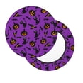 thumbnail image 3 of Round Bar Stool Seat Covers, halloween cat bat Elastic Round Chair Cover Stool Seat Slipcover Bar Stool Cushions Round Pad for 12-14 inch, 3 of 7