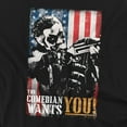 thumbnail image 2 of Watchmen T-Shirt The Comedian Wants You Unisex Graphic Tee For Men & Women, 2 of 7