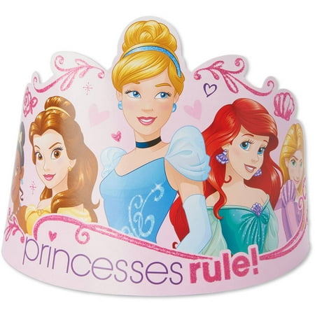  Disney  Princess Party  Tiaras 8ct Walmart  com