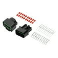 thumbnail image 1 of Conector de arnés de cable de automóvil de 10 pines, enchufe macho hembra, conector de terminal de cable para Hyundai para Kia 1 juego, 1 of 6