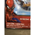 thumbnail image 2 of Marvel Spiderman Kids Swim Pool Ring Float Inner Tube Blue Red 17.5”+ Repair Kit, 2 of 3