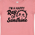 thumbnail image 4 of Inktastic Im a Happy Ray of Sunshine with Happy Sun Boys or Girls Baby T-Shirt, 4 of 5