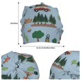 thumbnail image 4 of Logiee Camping Caravan Print Unisex Knit Beanie for Men Women Winter Hat,Beanies Skull Caps, 4 of 7