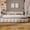 Beige + Chenille + King, variant on Elegant Beige Chenille Upholstered Bed with Checkerboard Design, King, Beige