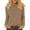 17#Khaki, variant on Turtleneck Tops for Women Oversized Pullover Long Sleeve High Neck Shirts Soft Warm Comfort Casual Trendy Tee Shirts Red L