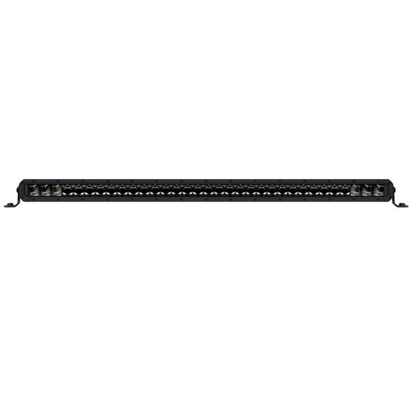 Hella Light Bar 358197311 Black Magic Tough; LED; 32 Inch Length; 33 LED Bulbs; 184 Watt; 10 To 30 Volt DC; Driving Beam; 9000 Lumens; Smoke Lens; Die-Cast Aluminum Housing; Bracket Mount