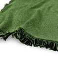 thumbnail image 3 of The Batman (2022) Blanket, 50'x60' The Batman and The Riddler Mirrored Woven Tapestry Cotton Blend Fringed Throw, 3 of 5