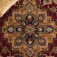 thumbnail image 6 of SAFAVIEH Heritage Drummond Oriental Area Rug, Red/Ivory, 6' x 6' Square, 6 of 10