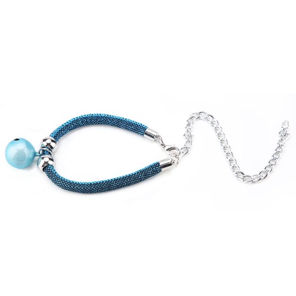 Collar de Gato Ajustable, Collar Con Campana de Nailon Para Mascotas Pequeñas, Rosa, Azul, Rojo, Collar Con Campana, Accesorios para Gatos y Gatitos