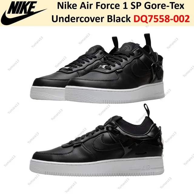 Ni&ke Air Force 1 SP Gore-Tex Undercover Black DQ7558-002 Men's Size