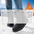 thumbnail image 4 of Jamicy Snow Boots for Women Fashion Waterproof Warm Plush Lined Mid-Calf Winter Boots with Non-Slip Outsole for Cold Weather, 4 of 8
