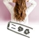thumbnail image 5 of Rizadores de Cabello Sin Calor Diadema con Varilla Macarena Gris, 5 of 7