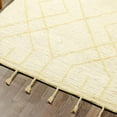 thumbnail image 3 of Geometric Washable Cotton Bath Rug Yellow, Elias, 3 of 11