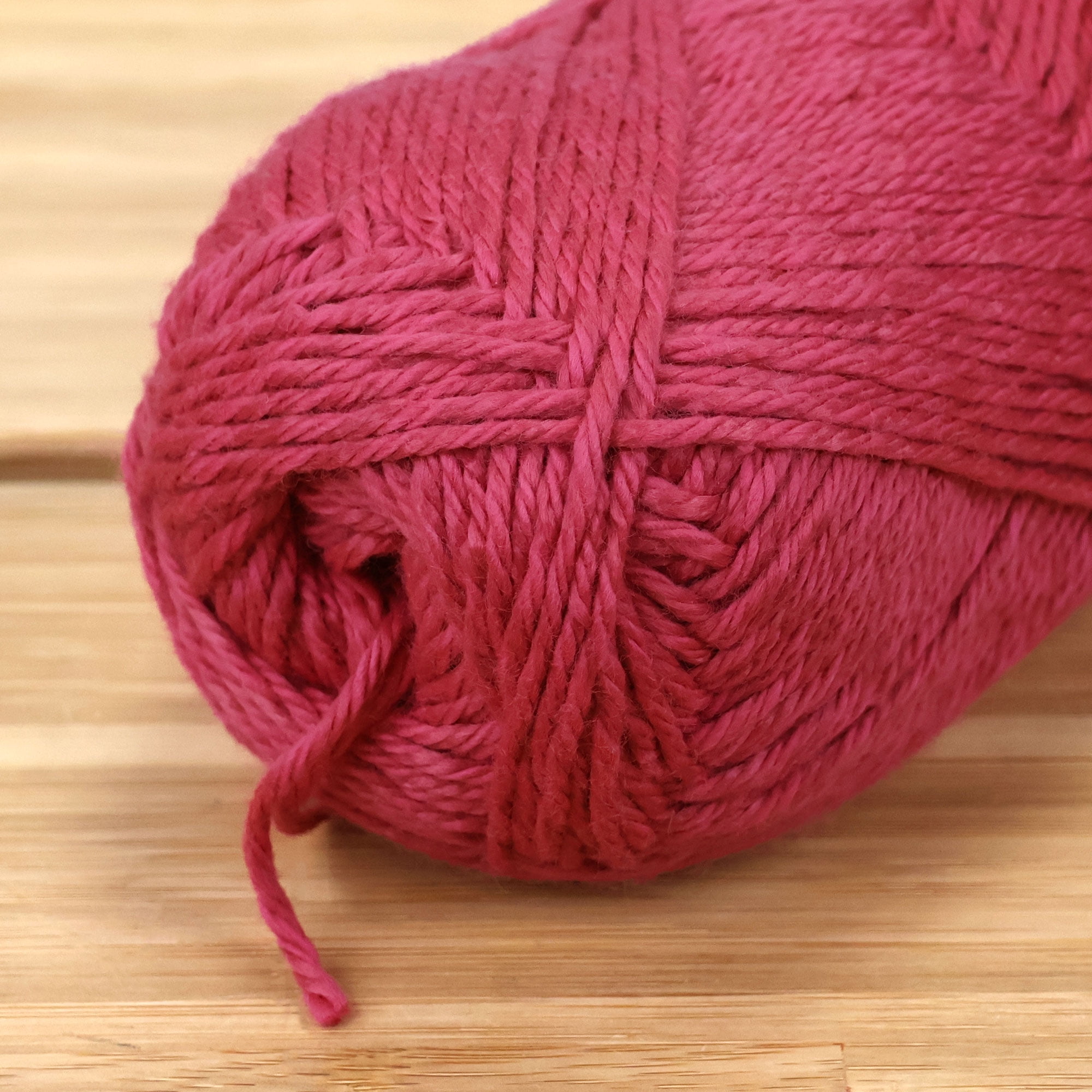 JubileeYarn Simply Sweet Yarn - 100g/Skein DK Cotton Blend - 4 Skeins - Rosy Blush - Color 008