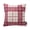 Pink, variant on Phantoscope Buffalo Plaid Decorative Throw Pillows with Inserts, Double-Sided Printed Checkered Design, 18 x 18 in, Deep Coffee, 2 Pack