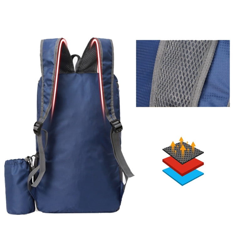 Water-Resistant Drawstring Backpack with Shoe Compartment and Wet Pocket Amazon.com | WANDF Drawstring Backpack Sports Gym Bag with  main image 2