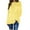 Yellow, variant on gakvbuo Sweaters For Women Fall Fashion 2022 Pullover Sweatshirts Women Long Sleeve Round Neck Splice Pullover Loose Shirt Blouse Top Shirt