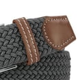 thumbnail image 5 of Elastic Fabric Braided Belt with 1 3/8" Width, Stretch Elastic Casual Woven Sport Golf Braided Belts, 5 of 6