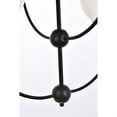 thumbnail image 4 of Lennon 31.5 inch pendant in black with white shade, 4 of 5