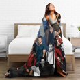 thumbnail image 6 of Ryan Reynolds Blanket Soft and Warm Lightweight Fluffy Throws Blankets Rug Carpet Gift for Beach Yoga Bedroom Living Room Decoration Sofa Camping Trip Dorm Decor All Season, 6 of 6