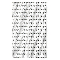 Friends Logo Repeat Fleece Blanket 36' x 58'