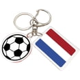 thumbnail image 1 of Yanonmyfd 2026 World Cup Soccer Keychain - 2026 World Cup Flag Keychain, Soccer Fan Gift & Souvenir (2PCS),Netherlands, 1 of 48