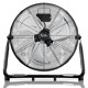 thumbnail image 1 of Ventilador de piso Simple Deluxe, ventiladores de piso industriales de metal de alta velocidad y 3 velocidades de 12 pulgadas, negro, 1 paquete, nueva versión, 1 of 5