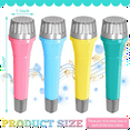 thumbnail image 3 of 16 Pack Plastic Toy Microphones, Colorful Fake Microphone for Goody Bag Fillers and Birthday Party Favors, 3 of 7